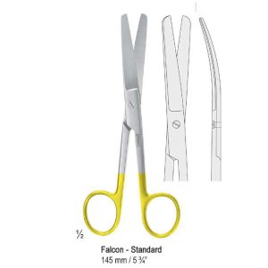 Falcon-Cut Nożyczki Falcon-Standard tępo-tępe zagięte 145mm