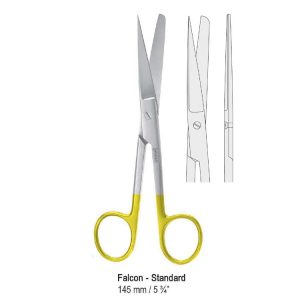 Falcon-Cut Nożyczki Falcon-Standard tępo-ostre proste 145mm