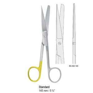 Super-Cut Nożyczki Standard tępo-ostre proste 145mm