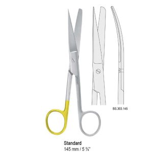 Super-Cut Nożyczki Standard tępo-ostre zagięte 145mm