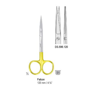 Falcon-Cut Nożyczki Falcon proste 120mm