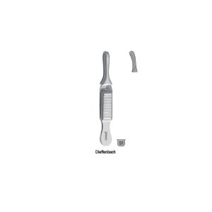 Kleszczyki preparacyjne Mixter-Baby mocno zagięte 130mm