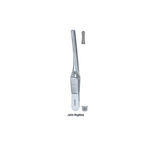 Kleszczyki preparacyjne Overholt-Mixter zagięte 220mm