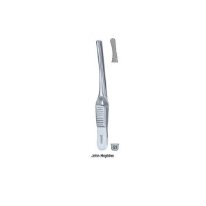 Kleszczyki preparacyjne Overholt-Geissendorfer zagięte 220mm fig.6