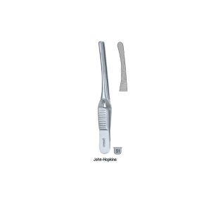 Kleszczyki preparacyjne Overholt-Geissendorfer zagięte 220mm fig.7
