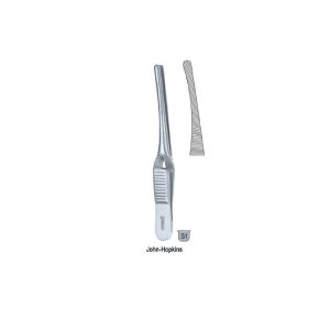 Kleszczyki preparacyjne Overholt-Geissendorfer zagięte 235mm fig.7L
