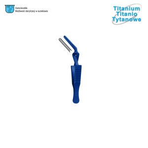 Kleszczyki preparacyjne Gemini zagięte 285mm