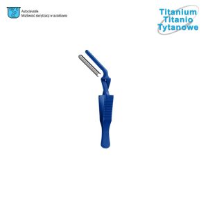 Kleszczyki preparacyjne Wikstroem kątowe 210mm