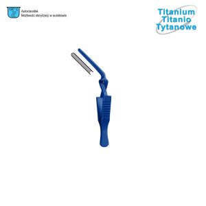 Kleszczyki preparacyjne Wikstroem kątowe 245mm