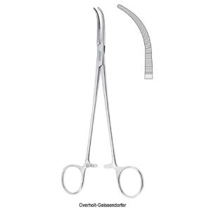 Kleszczyki naczyniowe Bengolea proste 1x2 ząbki 260mm