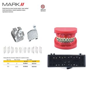 Zestaw zamków Mark-II Roth .018 5x5 z haczykiem na 3