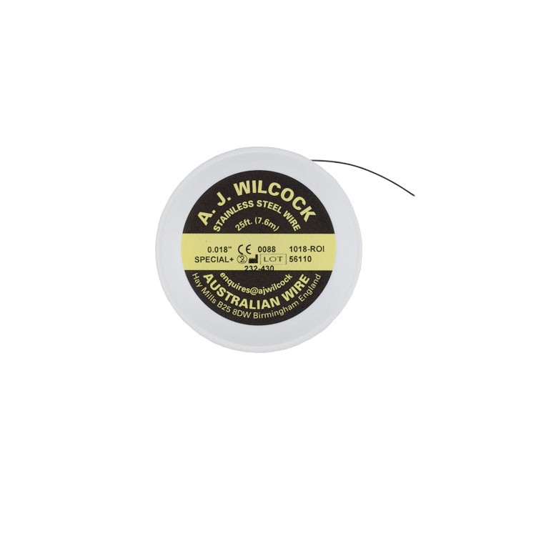Drut australijskie stalowy na szpuli Special+ (yellow) .012 25ft
