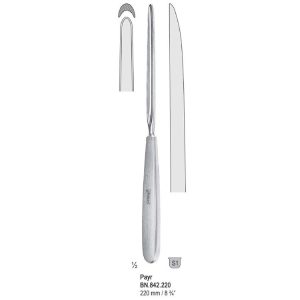 Zgłębnik Payr wprowadzający prosty 220mm