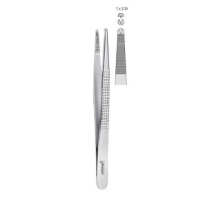 Penseta chirurgiczna Bonney 1x2 ząbki 180mm
