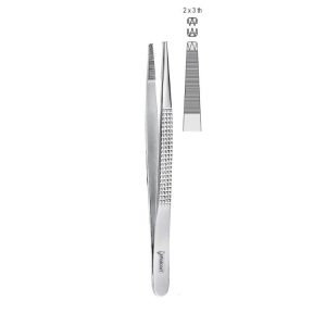 Penseta chirurgiczna Bonney 2x3 ząbki 180mm