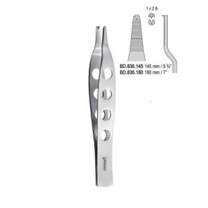 Penseta chirurgiczna Jean 1x2 ząbki 180mm