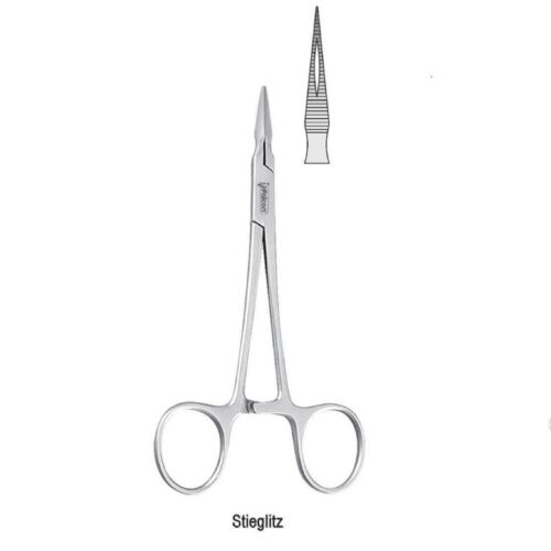 Kleszczyki Stieglitz do odłamków proste 140mm