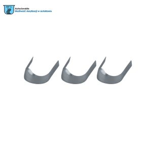 Pasek anatomiczne do formówek na zęby trzonowe prawostronne 0.035 mm (opak. 30 sztuk)