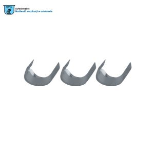 Pasek anatomiczne do formówek na zęby przedtrzonowe prawostronne 0.035 mm (opak. 30 sztuk)