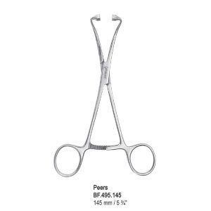 Kleszcze Rogers (Wertheim) do histerektomii atraumatyczne 230mm fig.3