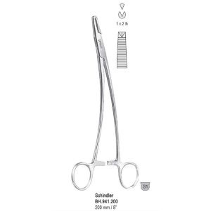 Kleszcze Lister do materiałów opatrunkowych proste 180mm