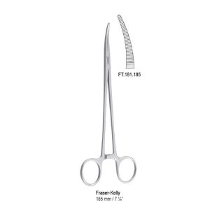 Kleszcze Gross-Maier do materiałów opatrunkowych proste 250mm