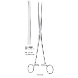 Kleszcze Foerster (Ballenger) do materiałów opatrunkowych gładkie proste 180mm
