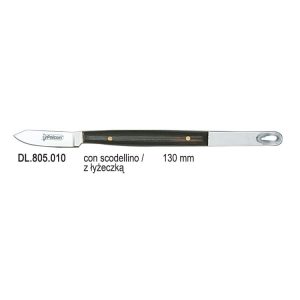 Nóż do wosku mały, uchwyt drewniany 130mm