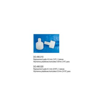 Wymienna plastikowa końcówka 6.3mm (3/16")para