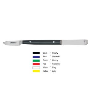 Nóż do wosku Fahnenstock mały, uchwyt plastikowy 130mm