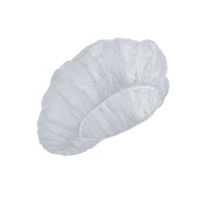 Czepki ochronne 53cm białe (100 szt.)