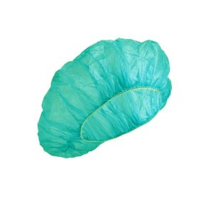 Czepki ochronne 53cm zielone (100 szt.)