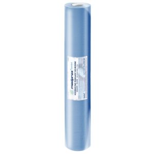 Higieniczny podkład ochronny dwuwarstwowy podfoliowany niebieski 50 x 50cm (80 szt.w rolce)