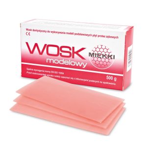 Wosk modelowy miękki 500g