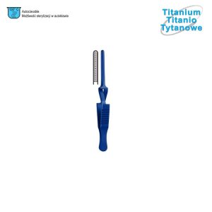 Tytanowe zacisk atraumatyczny Debakey - Diethrich Bulldog prosty, 2x20mm, 69mm