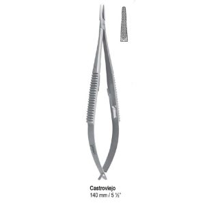 Igłotrzymacz Castroviejo prosty 140mm