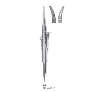 Igłotrzymacz Kalt zagięty 140mm