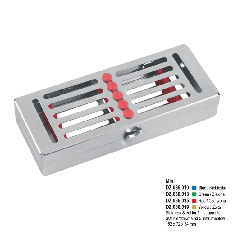TWIST-LOCK Kasetka z zamkiem Mini czerwona