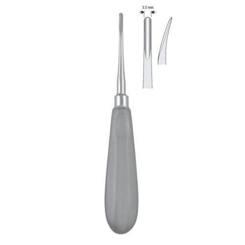 Dźwignia - luksator zagięta 3mm fig.4
