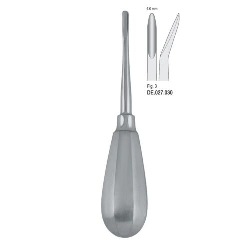 Dźwignia Bein 4mm fig. 3 mocno zagięta