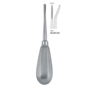 Dźwignia Bein 2mm fig. 1 mocno zagięta