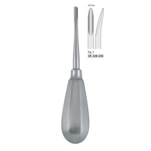 Dźwignia Bein 4mm fig. 3 zagięta