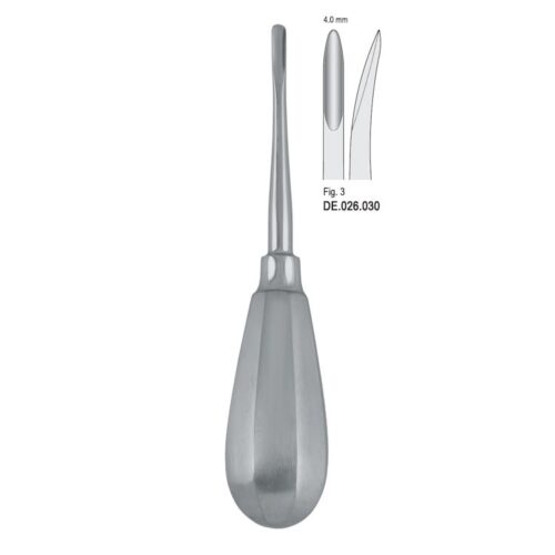 Dźwignia Bein 4mm fig. 3 zagięta