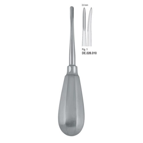 Dźwignia Bein 2mm fig. 1 zagięta
