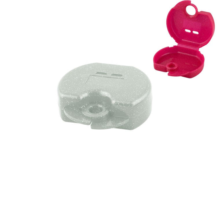 Pudełko ortodontyczne Euro Mini świecące w ciemności 31 x 76 x 64mm (Opak. 10 szt.)