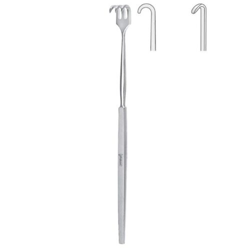 Hak Falcon 1-zębny tępy 160mm