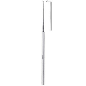 Haczyk Cushing tępy do ran i nerwów 190mm fig.1