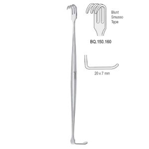 Hak Senn-Miller (Kilner) dwustronny tępy 160mm