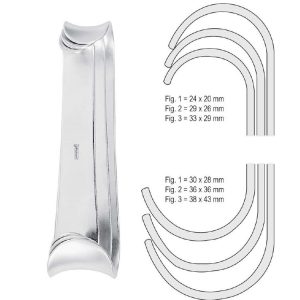 Hak Roux dwustronny 33x29mm/38x43mm 170mm fig.3