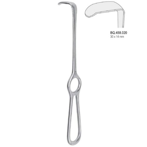 Hak Langenbeck 30x14mm uchwyt pierścieniowy 220mm